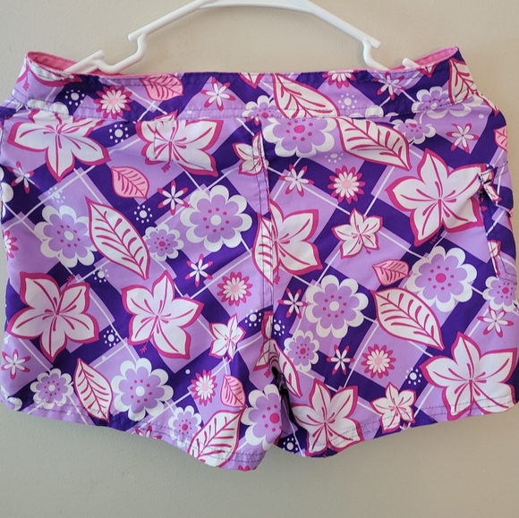 Girls Quick Dry Swim Shorts - Picture 2 of 3